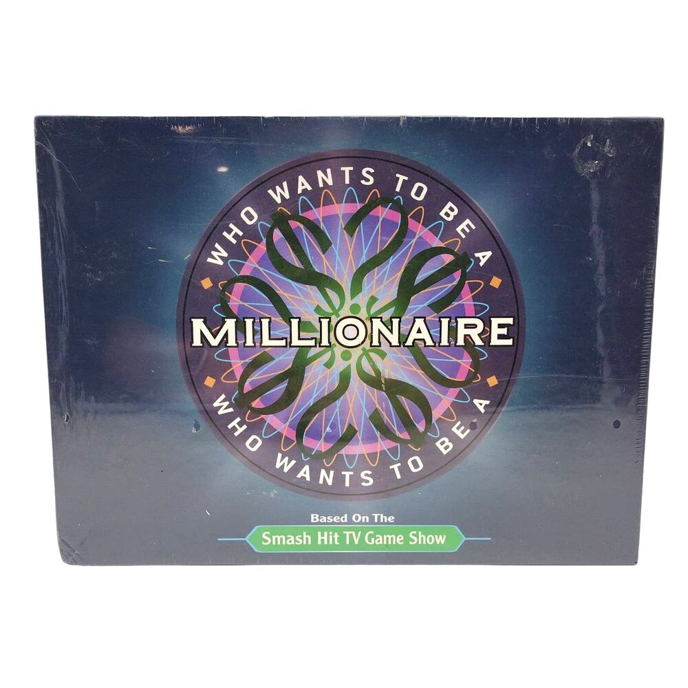 Who Wants to Be A Millionaire Family Board Game Brand New Sealed 2000